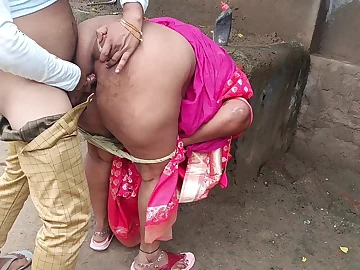 First-time buttfuck be incumbent on stepbrother coupled with step-sister in an Indian village