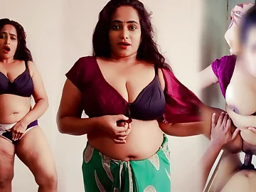 Desi aunty gets mischievous and romps her step-brother-in-law's hubby with a vibro
