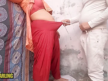 Desi COUGAR Chachi Te Bhateeja Ghar Chhello Karde C Ganda Kam Real Hump Movie by Jonny Darling